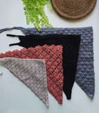 🧶 روسری اسکارف بافتنی دخترانه 🪅