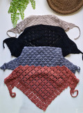 🧶 روسری اسکارف بافتنی دخترانه 🪅