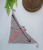 🧶 روسری اسکارف بافتنی دخترانه 🪅