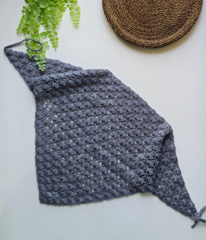 🧶 روسری اسکارف بافتنی دخترانه 🪅
